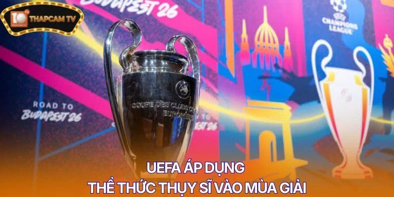 UEFA áp dụng thể thức Thụy Sĩ vào mùa giải